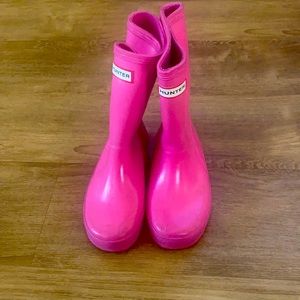 Hunter kids boots great condition